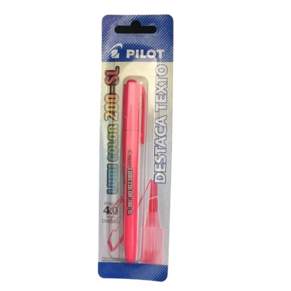 Caneta Pilot Marca ou Destaca Texto Cor Rosa Viva - Ponta 4.0